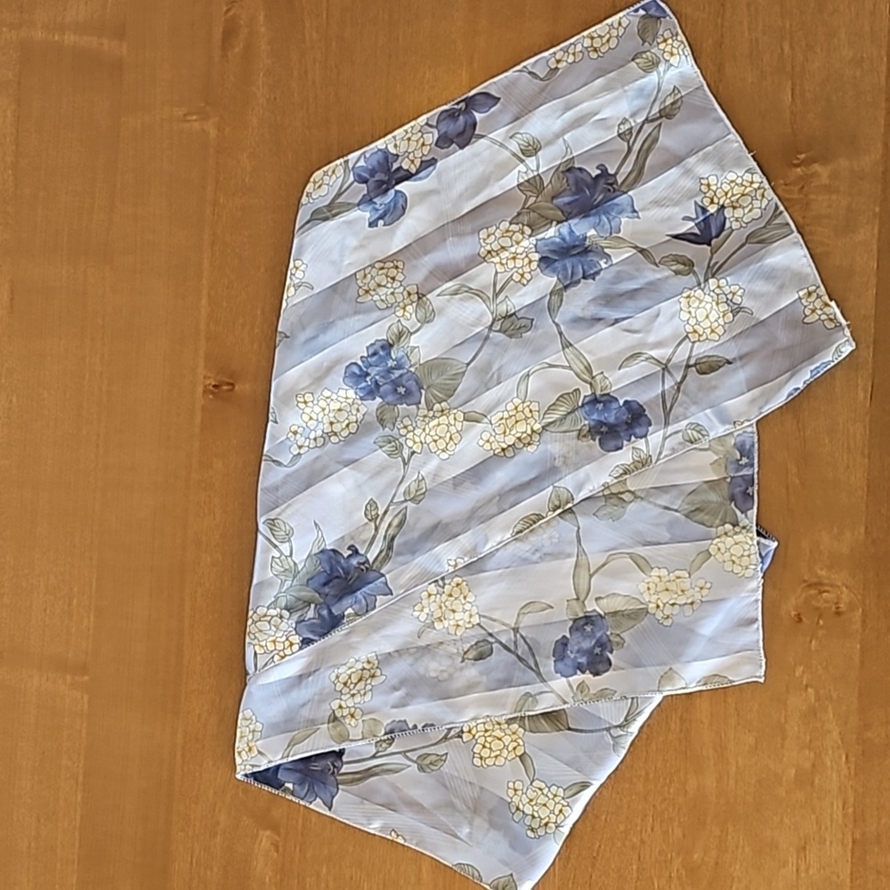 Spring Time Flower Scarf